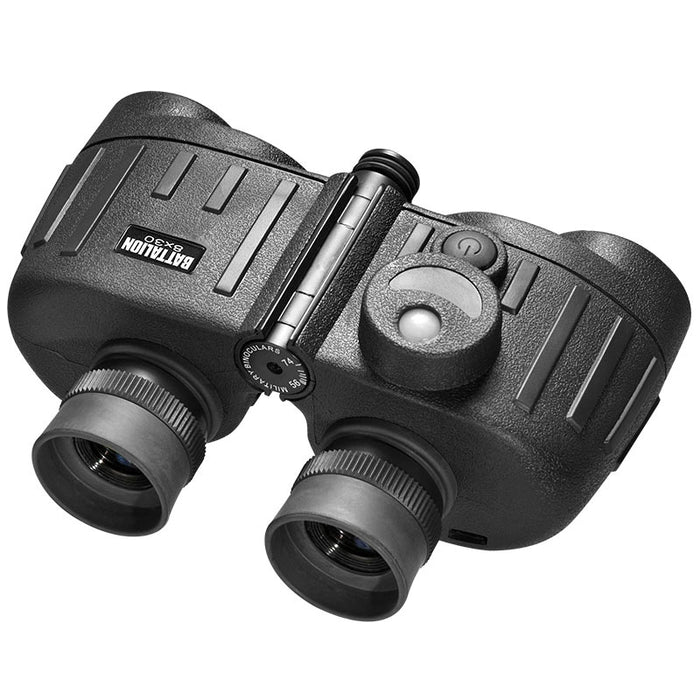 Barska 8x30mm WP Battalion Range Finding Reticle Illuminated Compass Binoculars Eyepieces