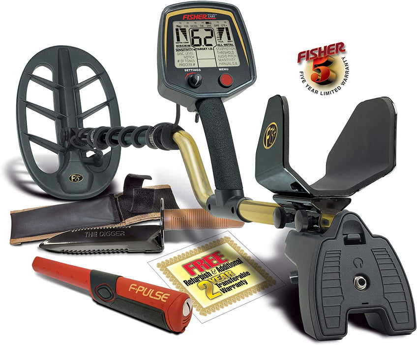 Fisher F75+GWP Metal Detector Package