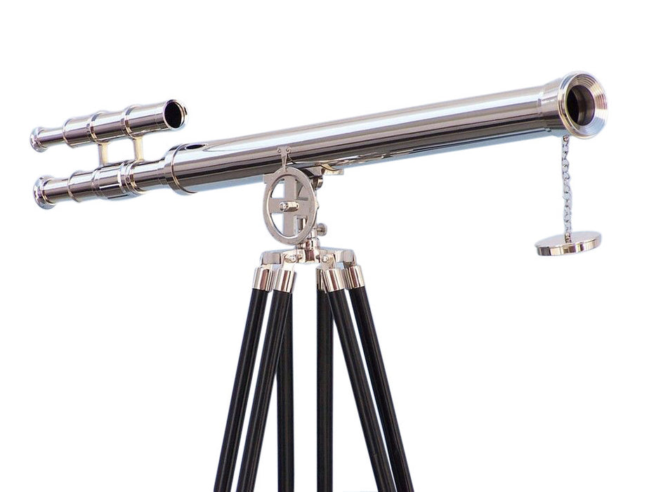 Hampton Nautical 64-Inch Floor Standing Chrome Griffith Astro Telescope