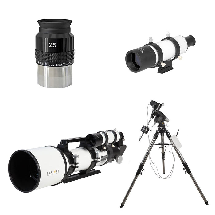 Explore Scientific AR102 Doublet Refractor w/ Go-To Mount Bundle