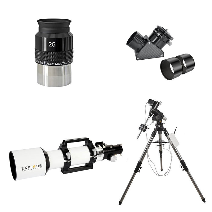 Explore Scientific ED102 Triplet Refractor w/ Go-To Mount Bundle