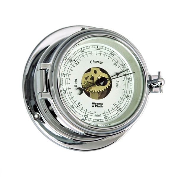 Weems & Plath Chrome Endurance II 105 Open Dial Barometer