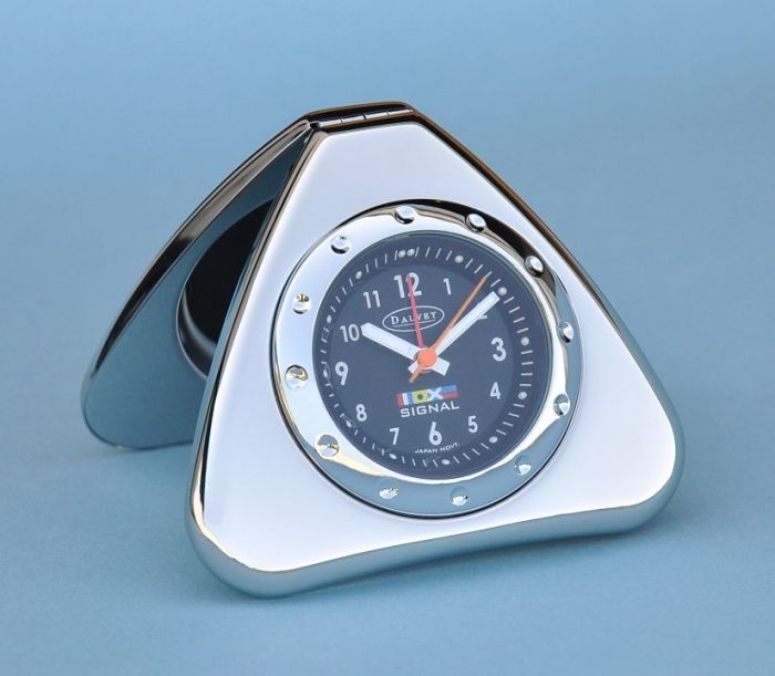 Stanley London Engravable Dalvey Contemporary Cabin Travel Alarm Clock