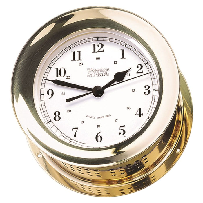 Weems & Plath Atlantis Quartz Ship's Bell Clock