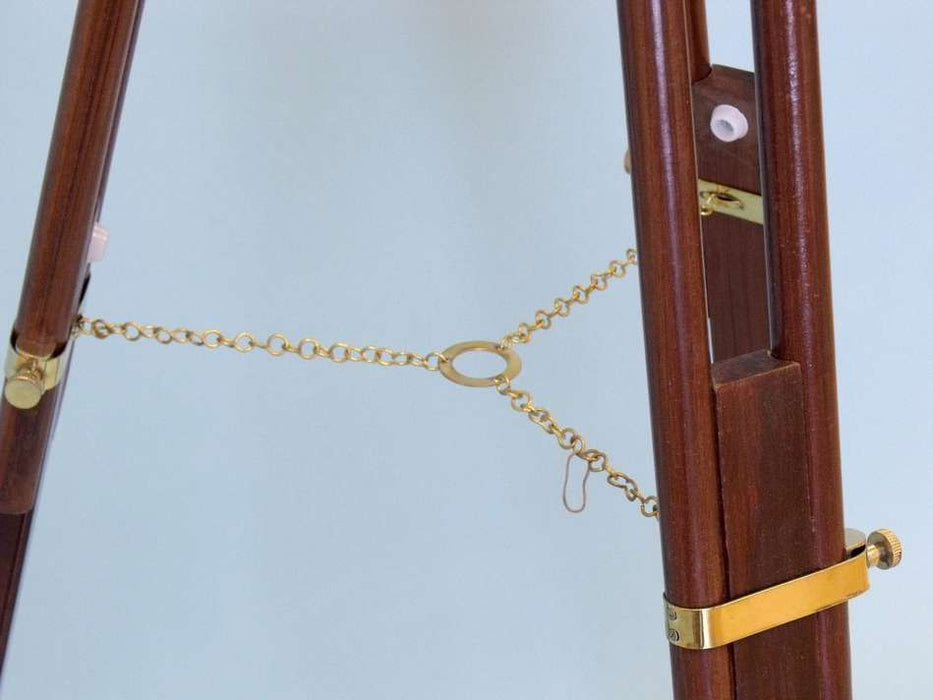 Hampton Nautical 64-Inch Floor Standing Brass Griffith Astro Telescope