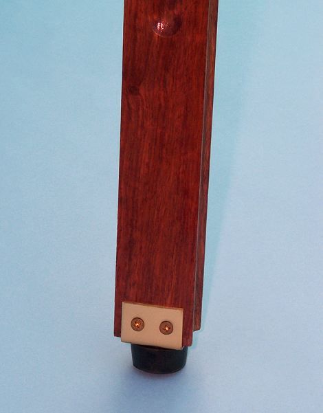 Stanley London 50mm Engravable Premium Brass Harbormaster Telescope w/ Mahogany Tripod