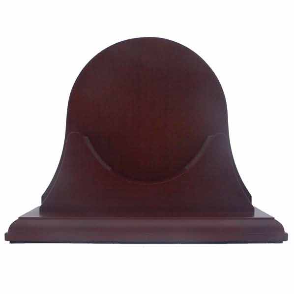 Weems & Plath Single Mahogany Base with Back Panel for Atlantis Collection
