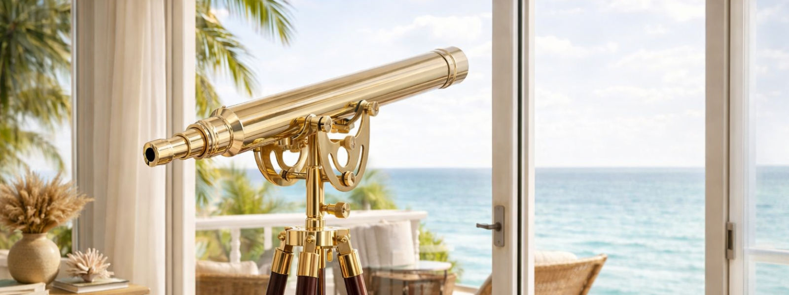Gift Ideas: Fully Functional Decorative Telescopes & Binoculars