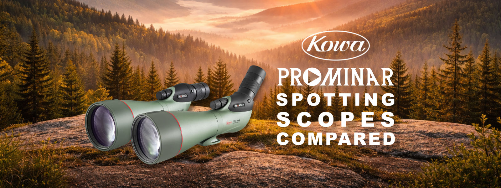 Kowa TSN Prominar Spotting Scopes Compared: TSN-55 vs TSN-66 vs TSN-88 vs TSN-99