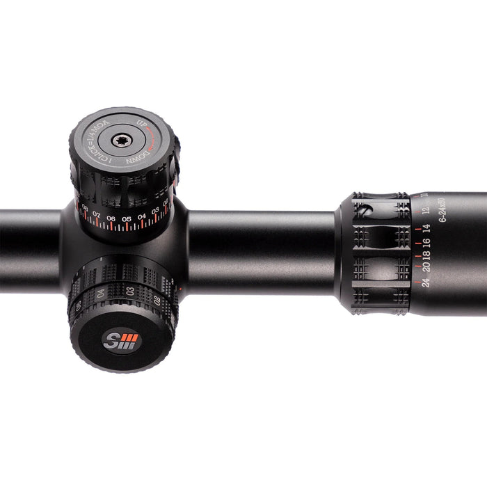 Sightron SIII PLR 6-24x50mm IR MH-H FFP Zero Stop Riflescope