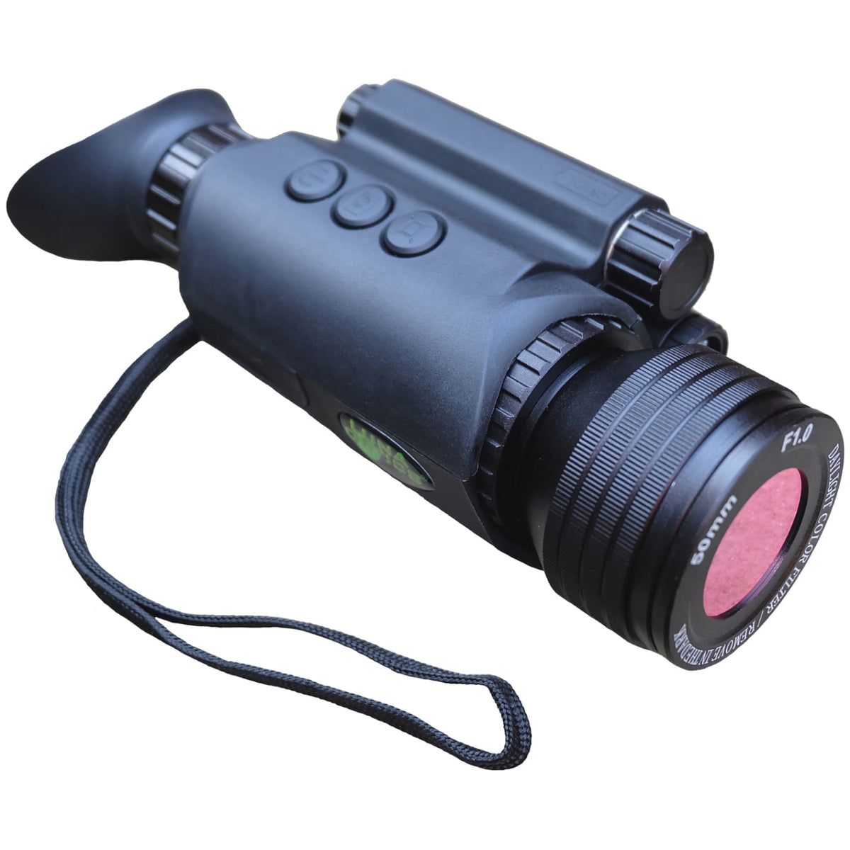 Luna Optics 6-36x50mm Gen-3 Digital Day / Night Vision Monocular — Red ...