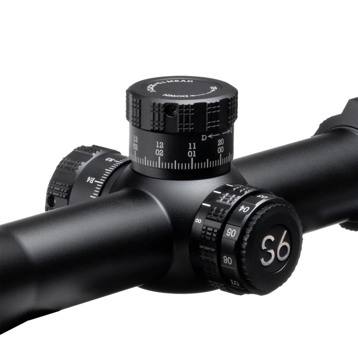 Sightron S6 5-30x56mm ED FFP IR MH-7 Zero Stop Riflescope