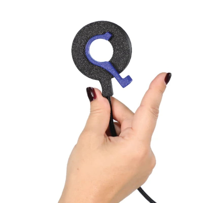 A Hand Holding the LW Scientific SoiLite Ring Light Illuminator 