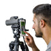 A Man Using Carson MonoPix™ 8x42mm Monocular Smartphone Digiscoping Bundle