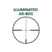 Alpen Apex 1-6x24mm Riflescope Reticle Illuminated AR-BDC Feature
