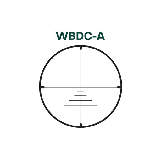 Alpen Apex 2.5-15x50mm Riflescope Reticle WBDC-A Feature
