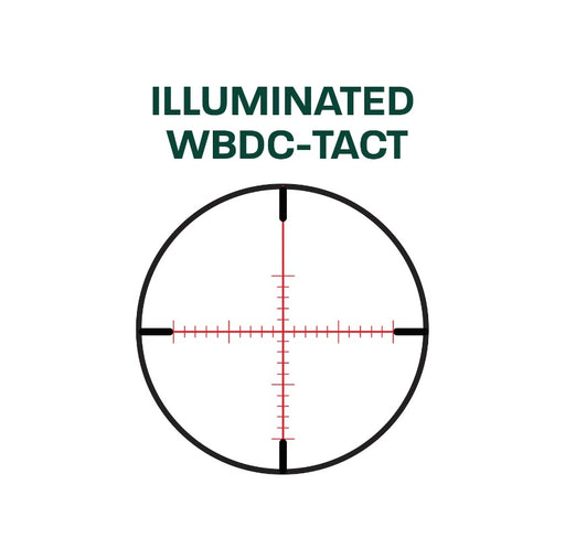 Alpen Apex 4.5-27x50mm Riflescope Reticle Illuminated WBDC-TACT Feature