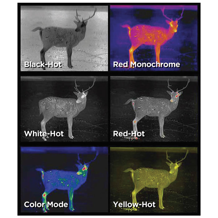 Alpen Apex 54mm Thermal Monocular Color Pallets Feature