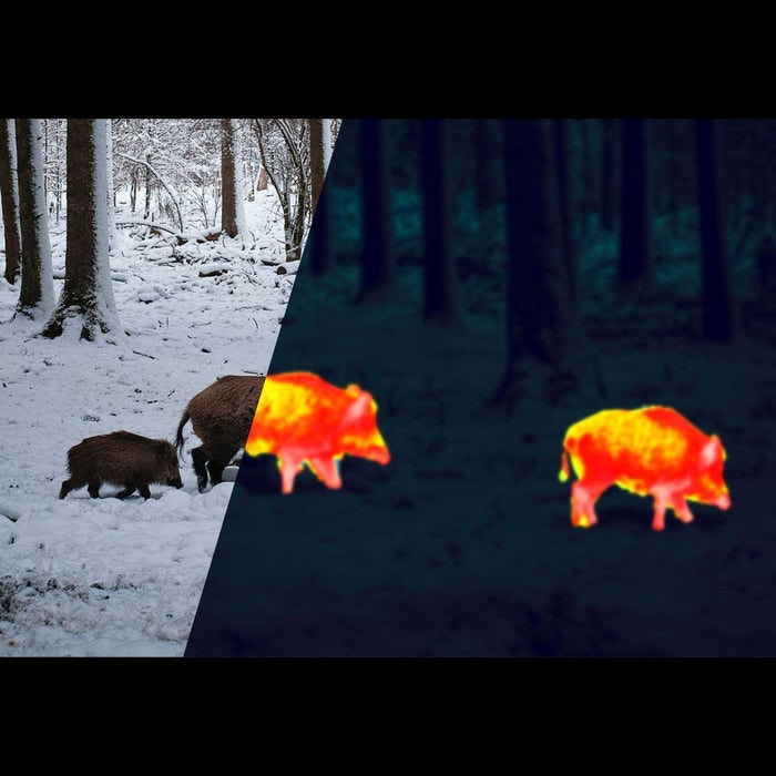 Alpen Apex 54mm Thermal Monocular Even at Extreme Temperatures Feature