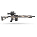 Alpen Apex LRF 35mm Mounted Thermal Riflescope - Alternate Rifle-Mounted Side View