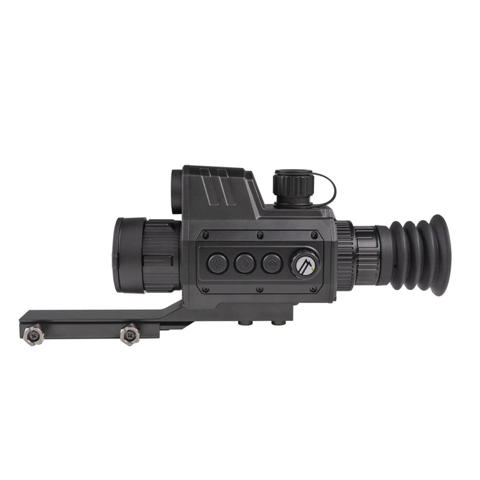 Alpen Apex LRF 35mm Mounted Thermal Riflescope - Full Side View Showing Control Panel