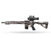 Alpen Apex LRF 35mm Mounted Thermal Riflescope - Mounted on a Camouflage Rifle