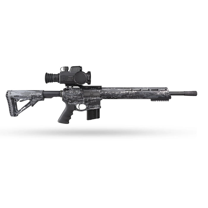 Alpen Apex LRF 50mm Mounted Thermal Riflescope - Mounted on a Rifle, Alternate Side View