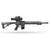 Alpen Apex LRF 50mm Mounted Thermal Riflescope - Mounted on a Rifle, Alternate Side View