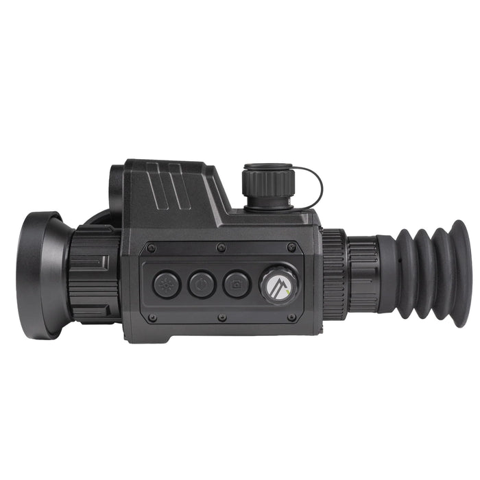 Alpen Apex LRF 50mm Mounted Thermal Riflescope - Opposite Side View Showing Control Buttons