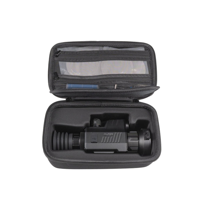 Alpen Apex LRF 50mm Mounted Thermal Riflescope - Protective Carrying Case With Riflescope Inside