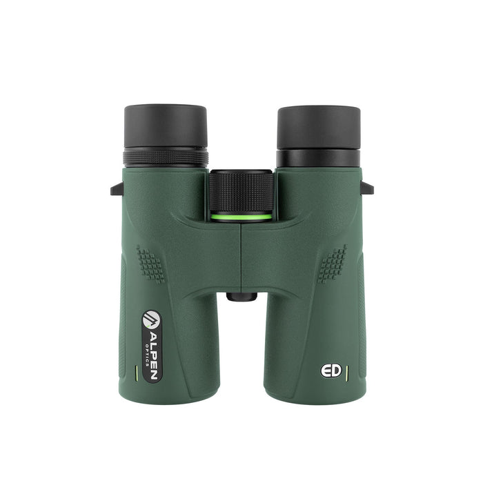 Alpen Chisos 10x42mm ED Binoculars - standing vertical 