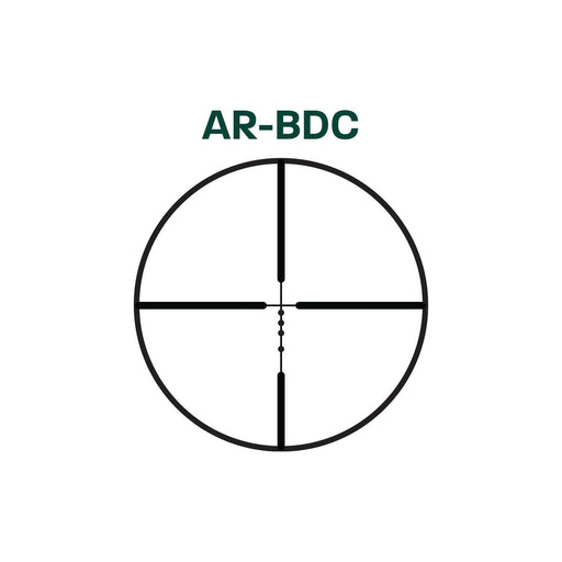 Alpen Kodiak 1-4x24mm Riflescope Reticle AR-BDC Feature
