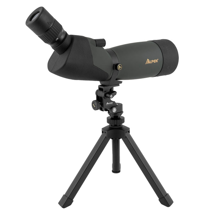 Alpen Shasta Ridge 20-60x80mm Waterproof Spotting Scope Right Side Profile of Body  