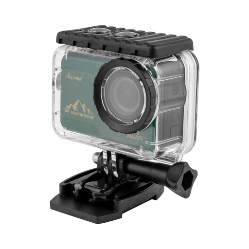 Alpen Shasta Ridge Series 4K WiFi HD Action Sports Camera Waterproof Case Front Side Body
