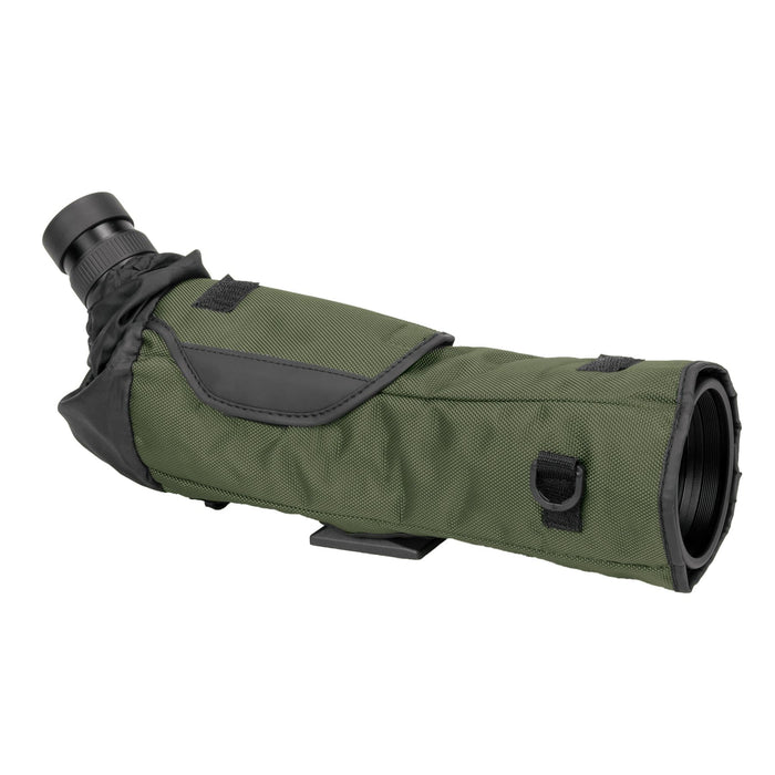 Alpen Wings 20-60x80mm Spotting Scope Inside the Carrying Case