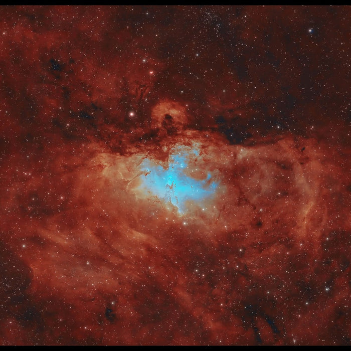 An Image Taken Using Vaonis Vespera II Telescope - X Limited Edition - Eagle Nebula