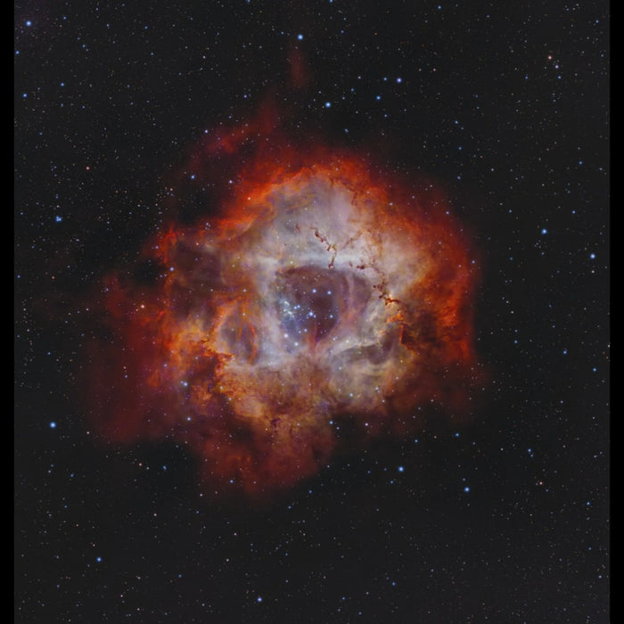 An Image Taken Using Vaonis Vespera II Telescope - X Limited Edition - Rosette Nebula