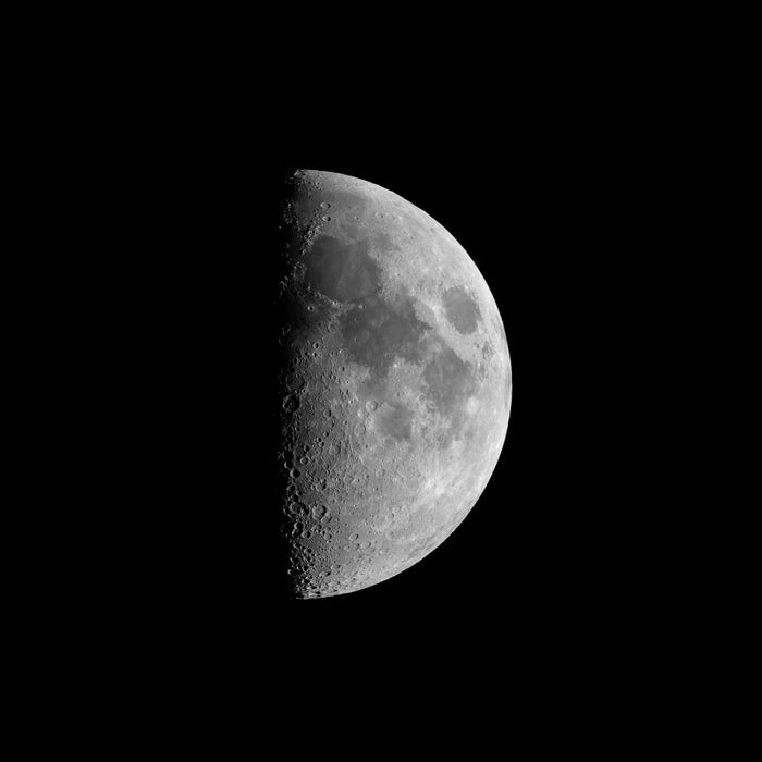 An Image Taken Using Vaonis Vespera II Telescope - X Limited Edition - The Moon