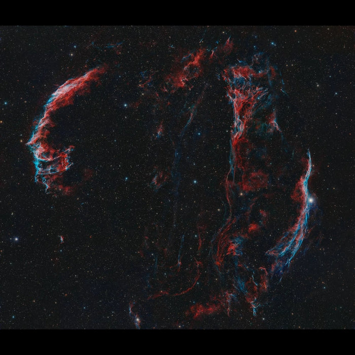 An Image Taken Using Vaonis Vespera II Telescope - X Limited Edition - Veil Nebula