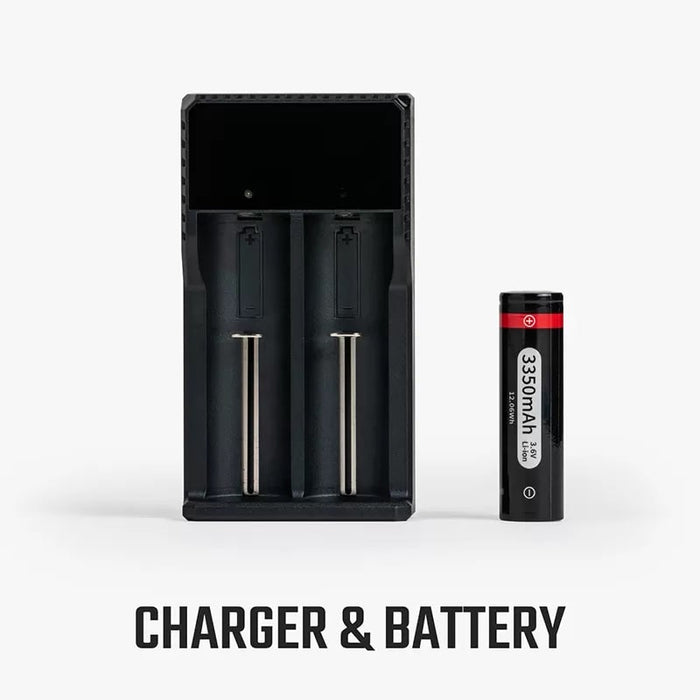 Athlon Cronus 2.6-10.4x ATS 35M-400 Thermal Monocular Charger and Battery