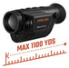 Athlon Cronus 2.6-10.4x ATS 35ML-400 Thermal Monocular Built-In Laser Rangefinder
