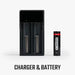 Athlon Cronus 2.6-10.4x ATS 35ML-400 Thermal Monocular Charger and Battery