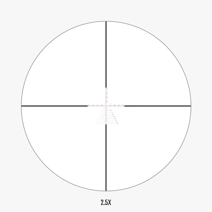 Athlon Optics Ares BTR GEN2 2.5-15x50mm APLR4 FFP IR MOA HD Riflescope 2.5x Zoom Reticle