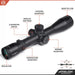 Athlon Optics Ares ETR 3-18X50 APLR6 FFP IR MOA UHD Riflescope Body Parts