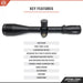 Athlon Optics Ares ETR 4.5-30x56 APRS6 FFP IR MIL UHD Riflescope Key Features