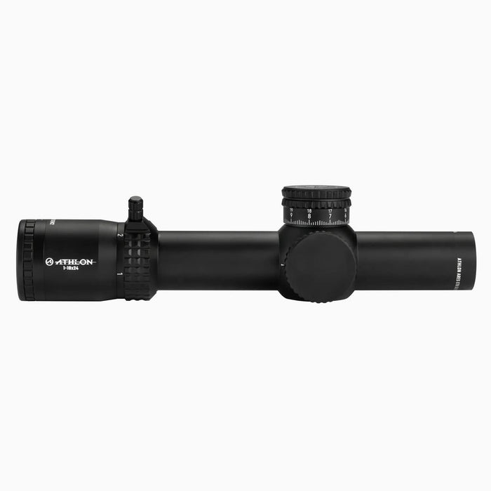 Athlon Optics Ares ETR GEN2 UHD 1-10x24mm ATMR3 FFP IR MIL Reticle Riflescope - 212110 Body Side Profile Right