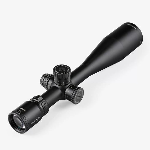 Athlon Optics Ares ETR UHD 15-60x56mm BLR1 SFP IR MOA Riflescope Eyepiece and Adjustment Knobs