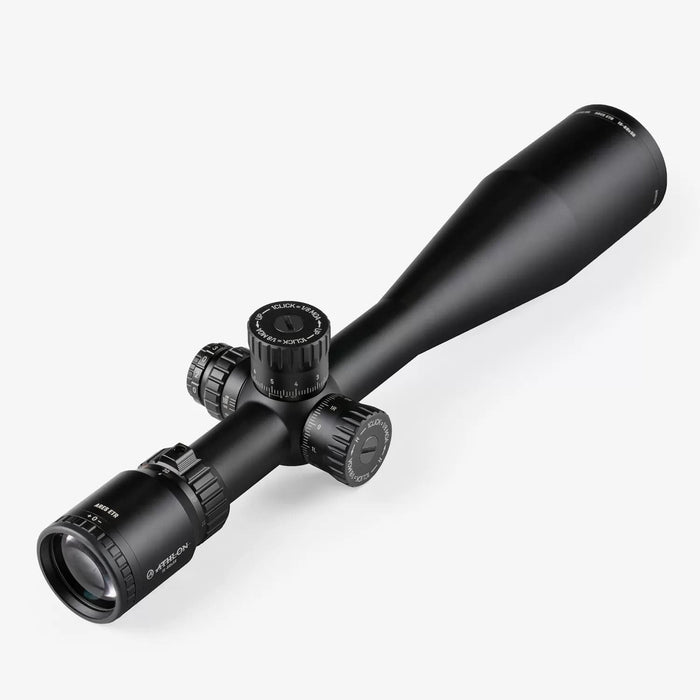 Athlon Optics Ares ETR UHD 15-60x56mm BLR1 SFP IR MOA Riflescope Eyepiece and Adjustment Knobs