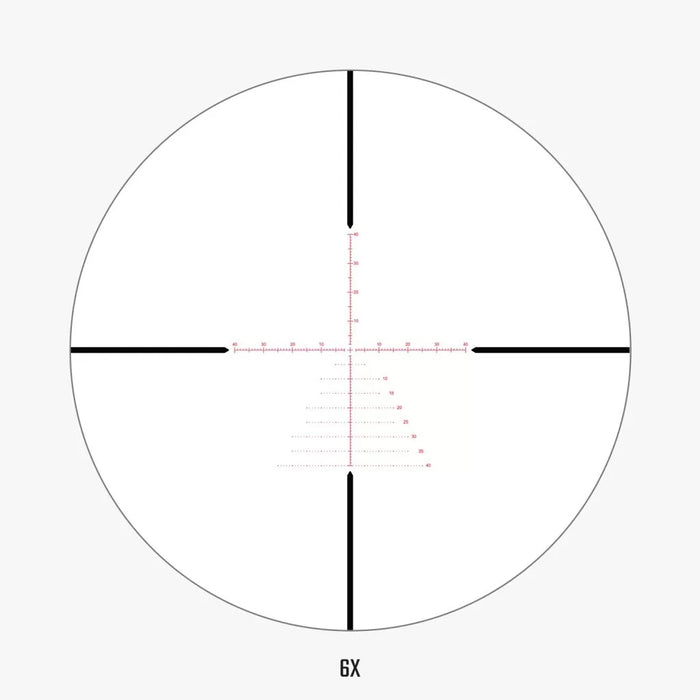 Athlon Optics Argos BTR GEN2 6-24x50mm APLR2 FFP IR MOA Riflescope 6x Zoom Reticle