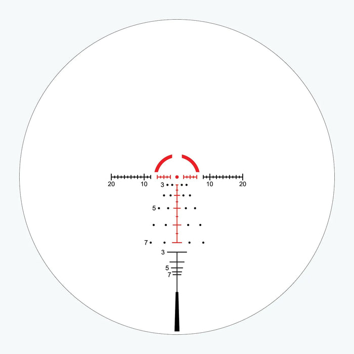 Athlon Optics Argos BTR GEN3 1-8x24mm ATSR5 SFP IR MOA Reticle Riflescope - 214073 ATMR4 SFP IR MOA Reticle
